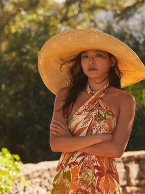 NWT Anthropologie San Diego Hat Co. Garden Party Oversized Garden Hat